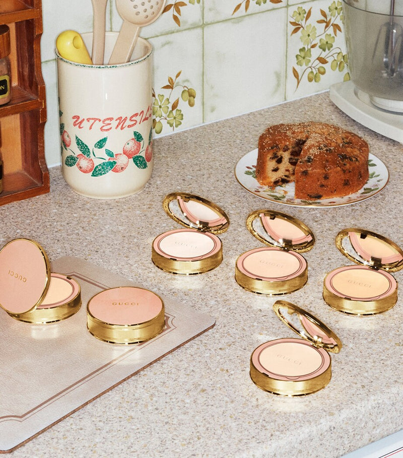 Gucci Mat Naturel face powder refill, UK version