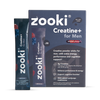 Zooki creatine supplement wild berry powder 30 sachets - British product