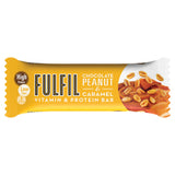 FULFIL Chocolate Peanut & Caramel Vitamin & Protein Bar Snack 40g GOODS Sainsburys   