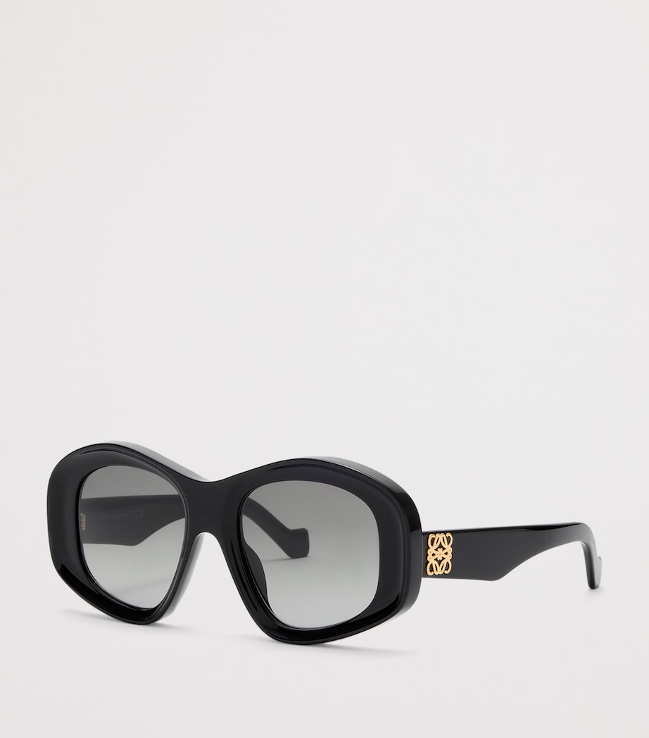 LOEWE pentagon bevelled sunglasses, UK version