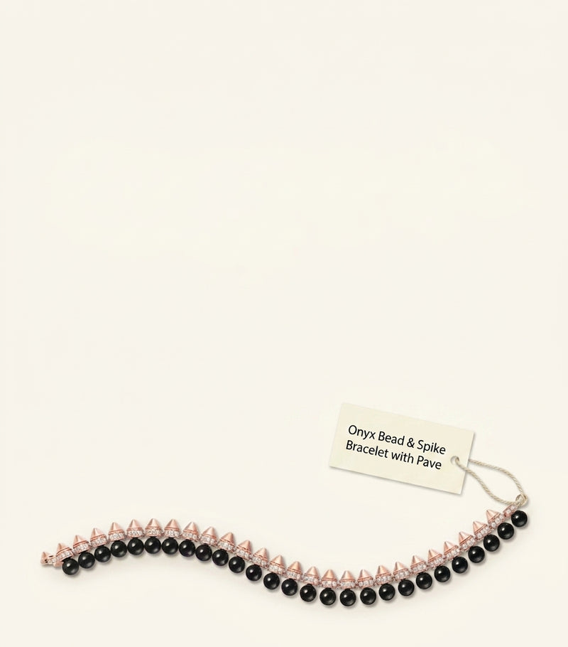 Cartier Clash de Cartier rose gold bracelet with diamonds and onyx, UK version