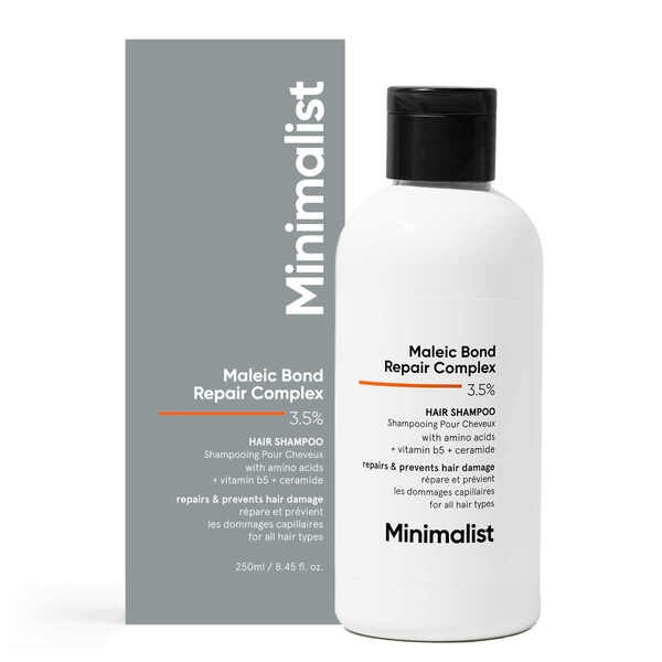 Minimalist Hair Shampoo for Repairing Damaged, Frizzy Hair