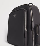 Emporio Armani faux leather backpack with padded straps, UK version