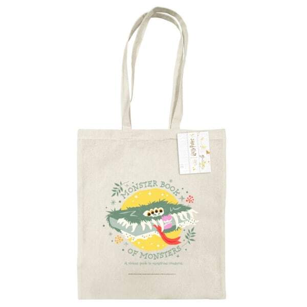 Harry Potter Monster Book of Monsters tote bag, UK version