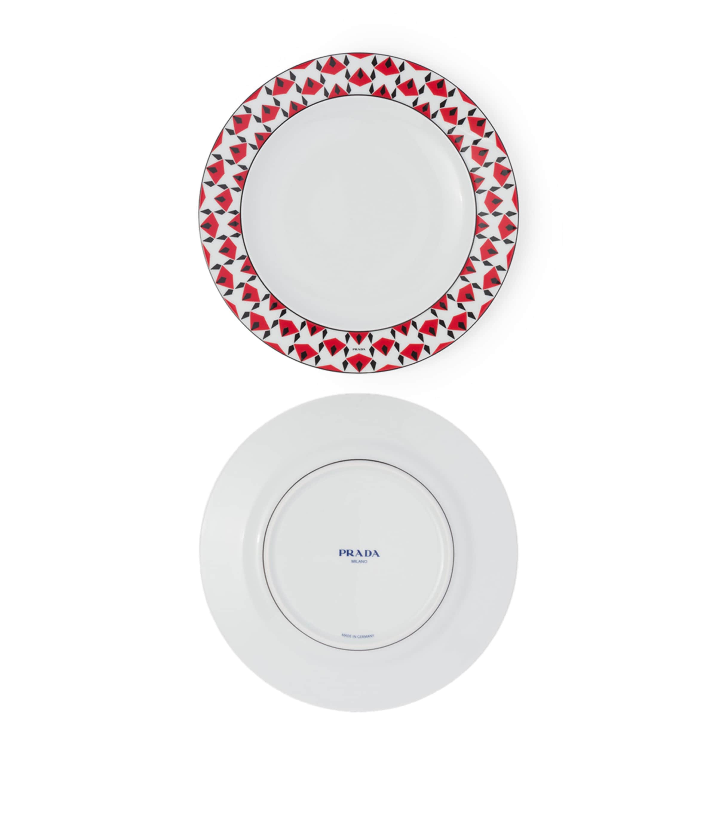 Prada Vienna dinner plates 25cm, imported from the UK