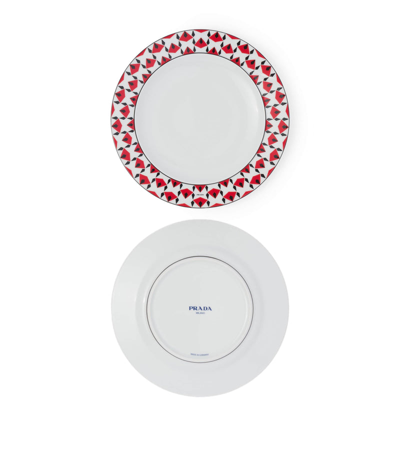 Prada Vienna dinner plates 25cm, imported from the UK