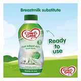 Cow & Gate First Infant Milk 1-Litre Baby Accessories & Cleaning Boots   