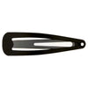 Superdrug Snap Hair Clips Black Hair Accessories Pack of 6, imported from the UK
