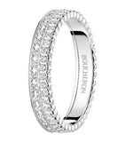 Boucheron Quatre Radiant white gold diamond wedding band, UK version
