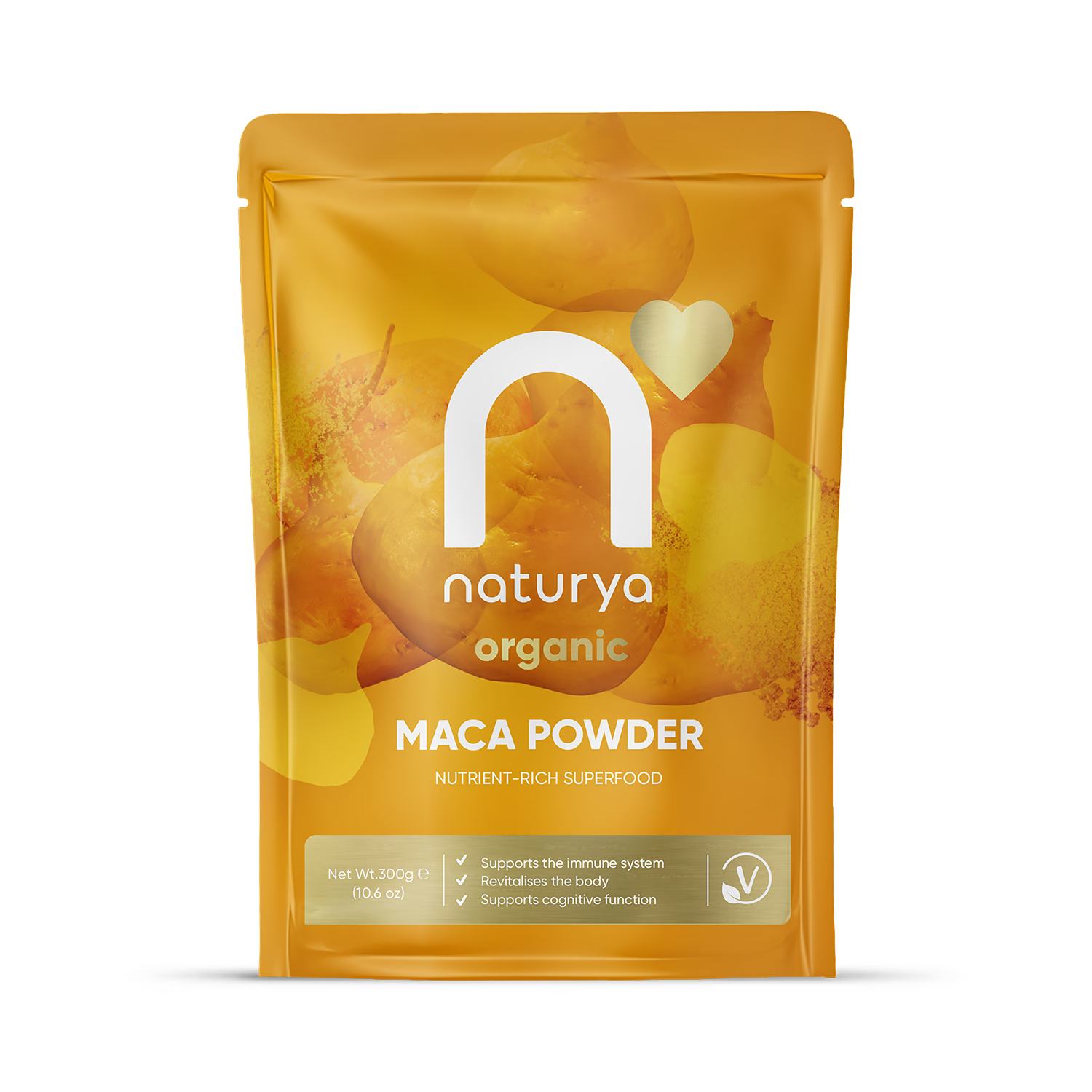 Naturya Organic Maca Powder 300g, imported from the UK