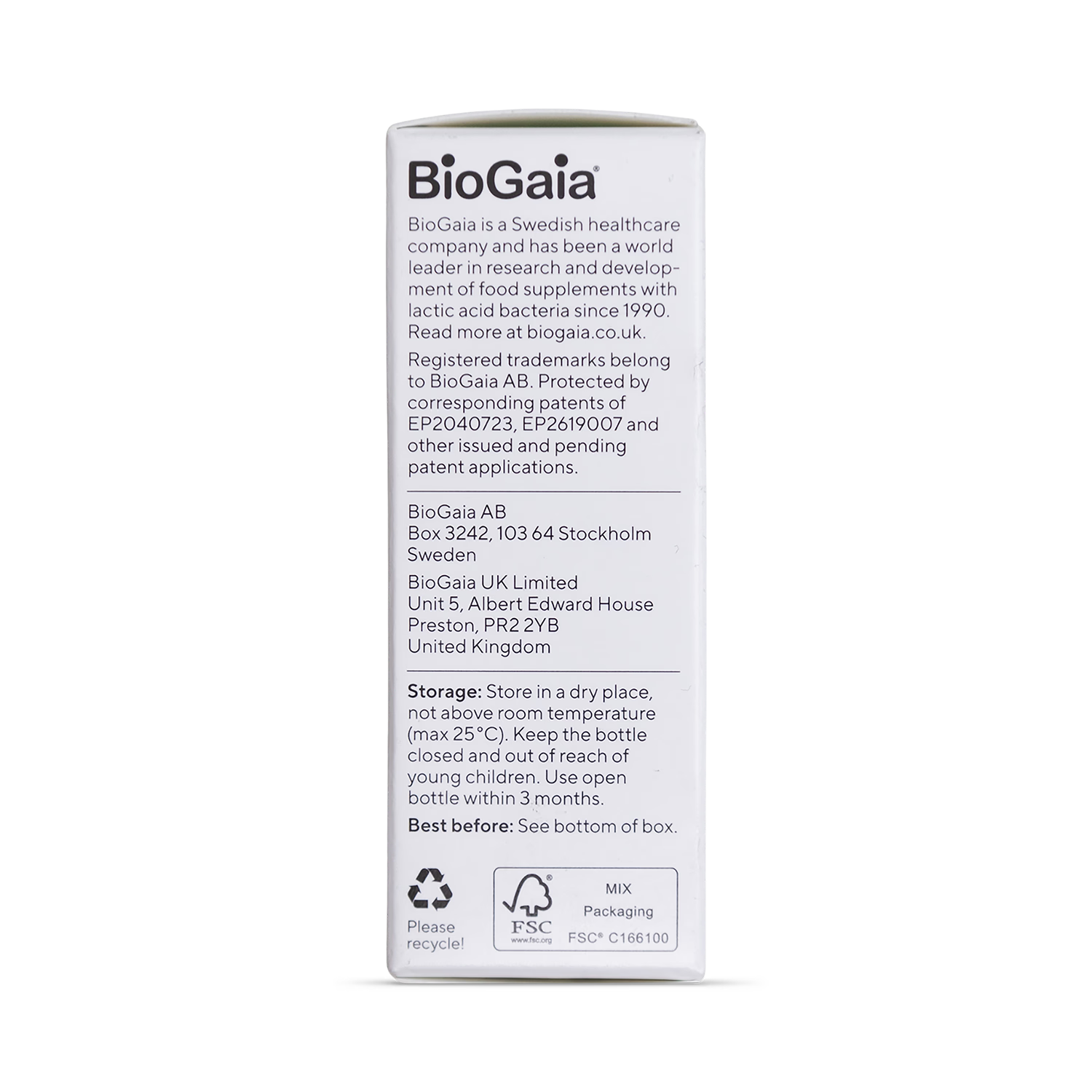 BioGaia Prodentis oral probiotic drops 5 ml - British product
