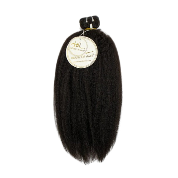 House Of Hair UK Kinky Straight Ebony Weft 22 - Bundle GOODS Superdrug   