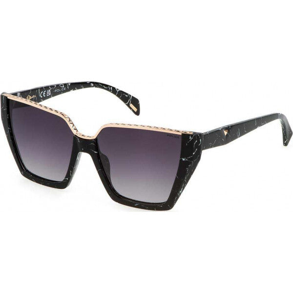 Police black SPLL33V sunglasses, UK version