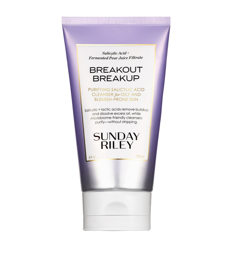 Sunday Riley Breakout Breakup Purifying Salicylic Acid Cleanser 150ml (British brand)