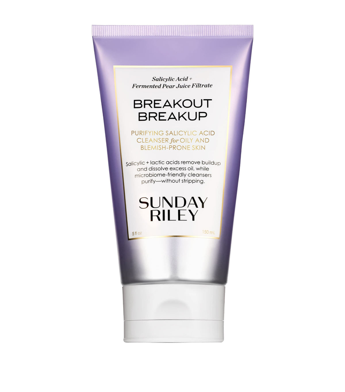 Sunday Riley Breakout Breakup Purifying Salicylic Acid Cleanser 150ml (British brand)
