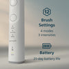 Philips 7100 Sonicare toothbrush white and black, UK version