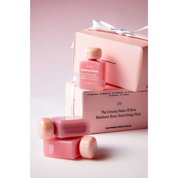 Alternative Stereo Lip Potion Balmy Rose Blush Pink, imported from the UK