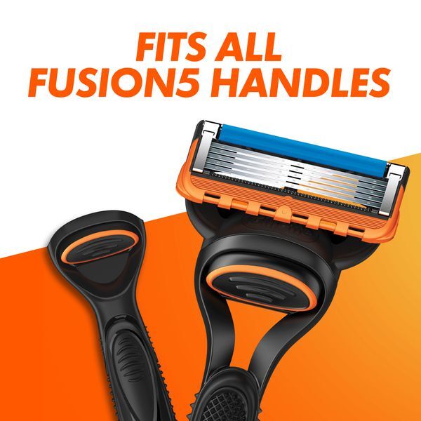 Gillette Fusion Handle + 4 Blades GOODS Superdrug   