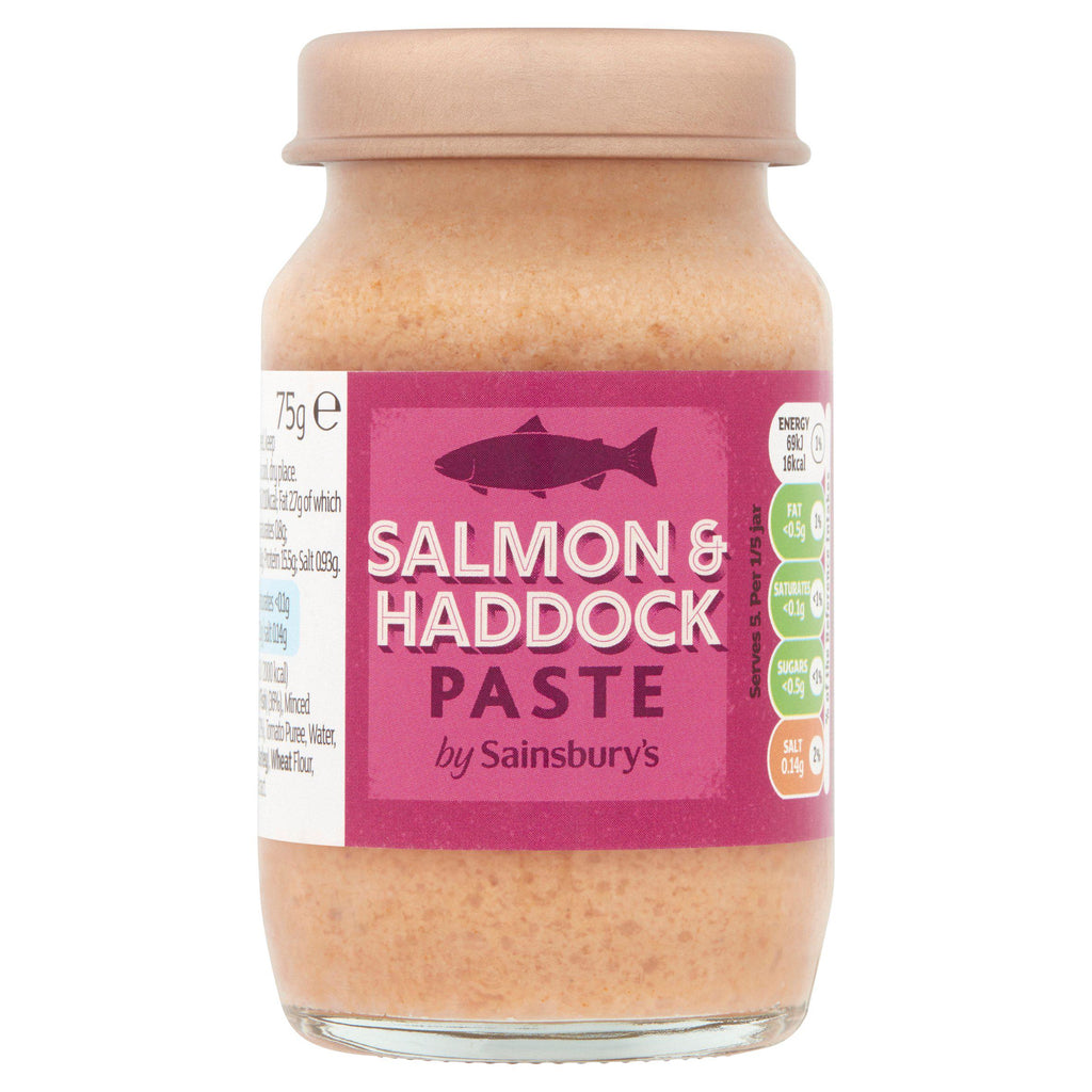 Sainsbury's Salmon & Haddock Paste 75g