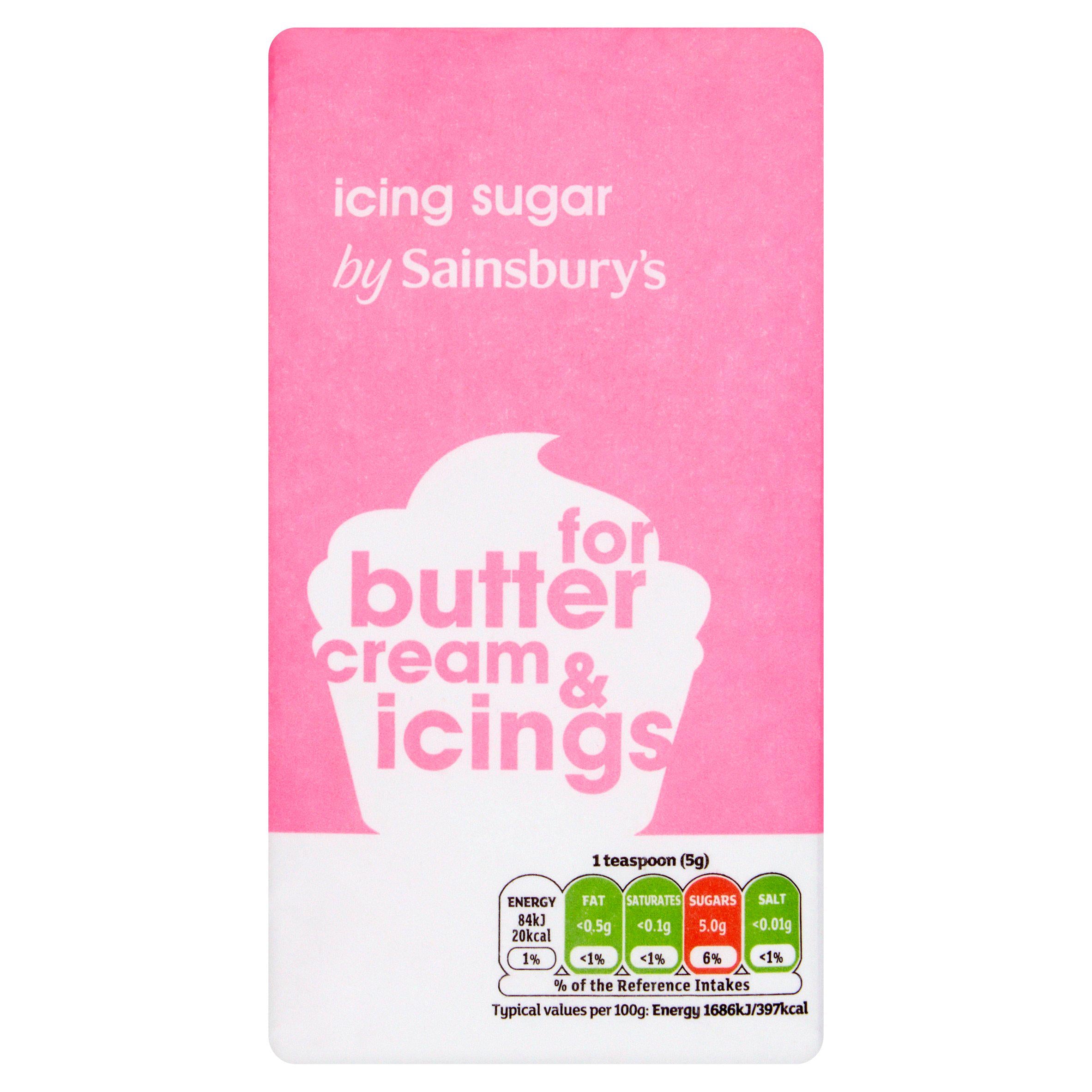 Sainsbury's Icing Sugar 500g Christmas baking Sainsburys   