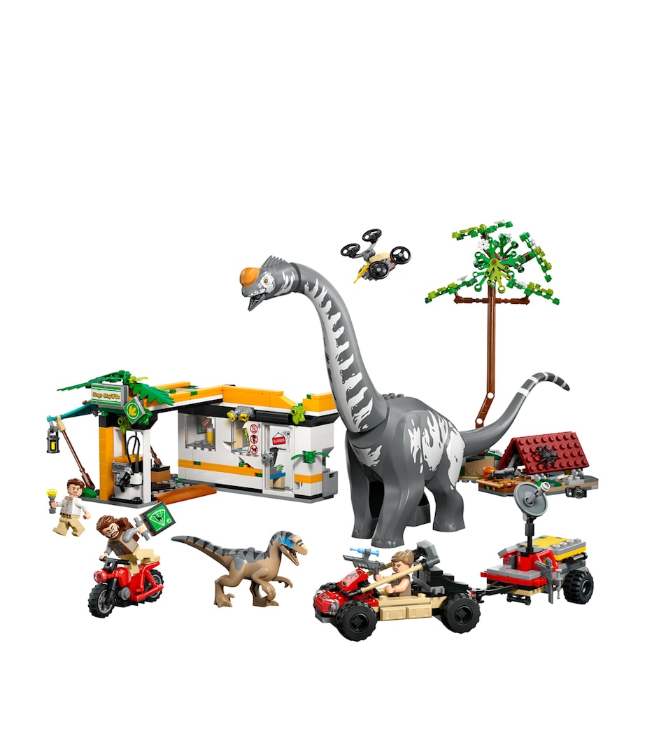 Lego Jurassic World Raptor and Titanosaurus Tracking Mission building set 582 pieces, UK version