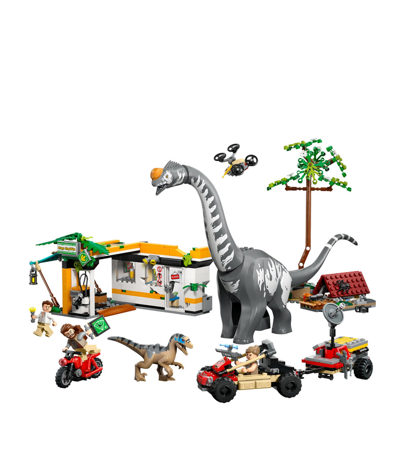 Lego Jurassic World Raptor and Titanosaurus Tracking Mission building set 582 pieces, UK version