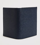 Thom Browne leather double card holder with gold foil logo - (British brand)