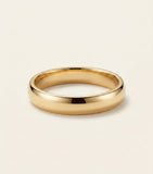 Cartier C de Cartier wedding ring in yellow gold, 4mm (British brand)