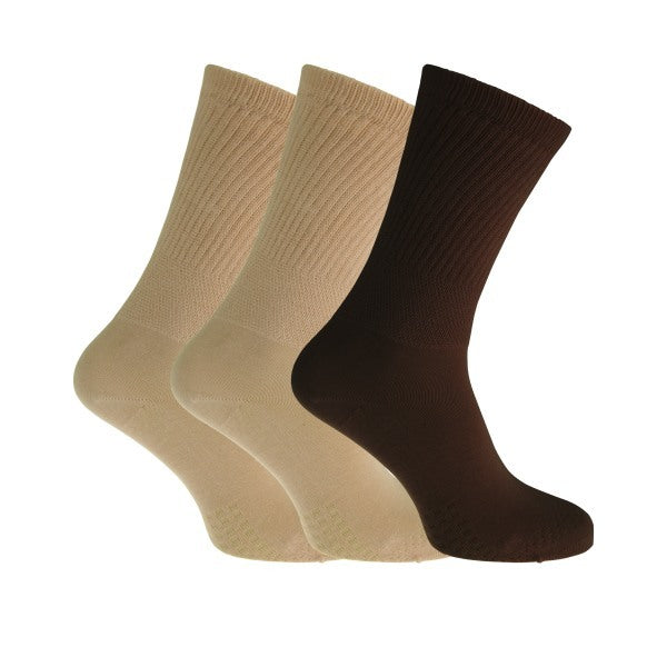 Womens Comfort Fit Diabetic Socks (3 Pairs) (UK 4-8) GOODS Superdrug   