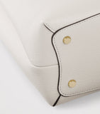 Cartier small leather top-handle bag with panther motif, UK version