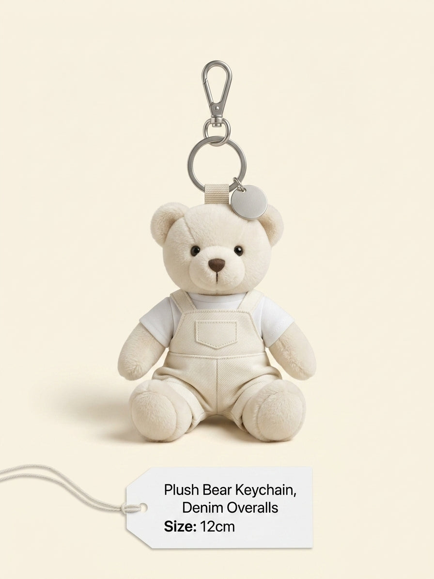 Prada teddy bag charm cotton and mohair blend (British brand)