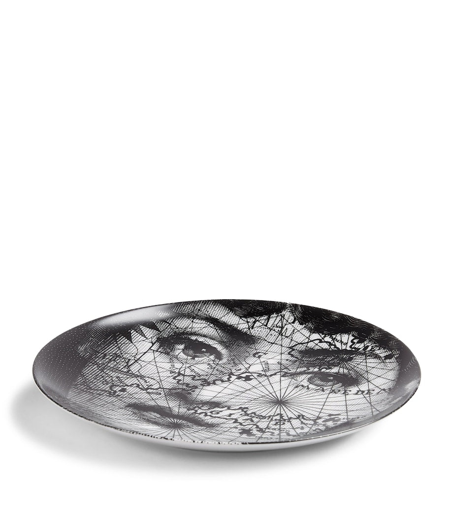 Fornasetti Tema e Variazioni No. 94 wall plate 26cm - British product