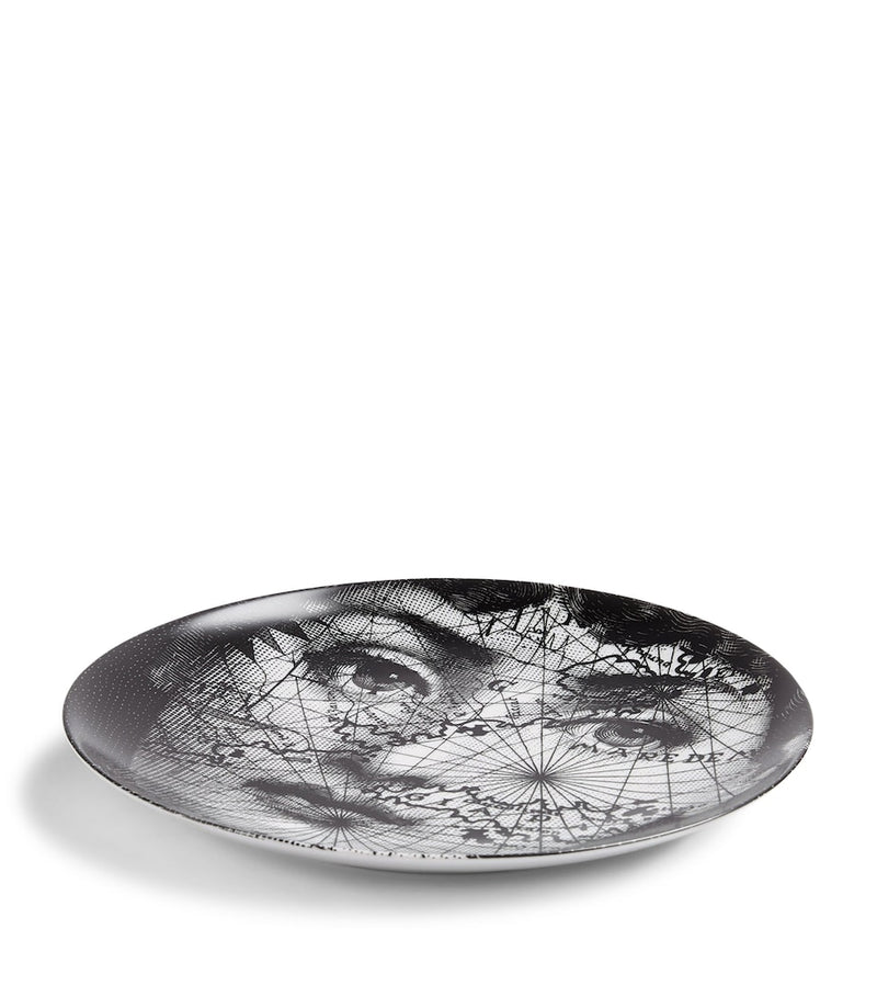 Fornasetti Tema e Variazioni No. 94 wall plate 26cm - British product