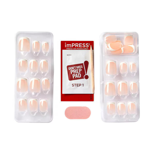 Kiss Press-On Nails French Manicure 30 piece, UK version