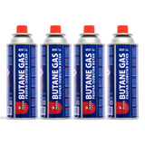 Inaka butane gas canister 227g pack of four - British product