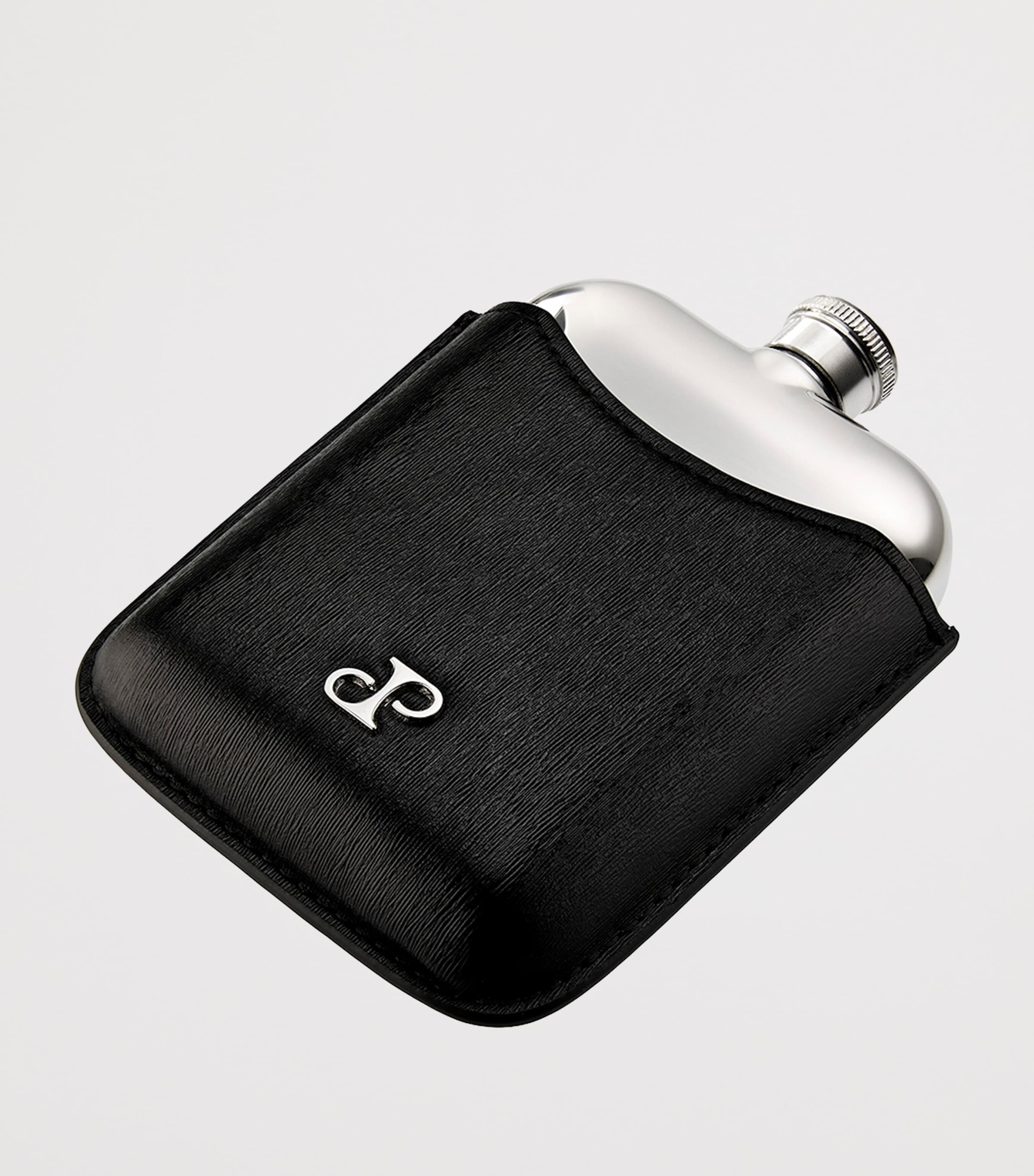 WOLF Philipp stainless steel hip flask (British brand)
