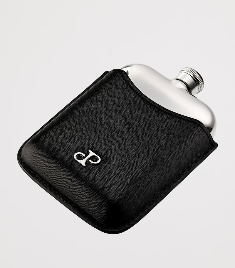WOLF Philipp stainless steel hip flask (British brand)