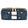 Superdrug Navy Stars Expandable Cosmetic Bag (British brand)