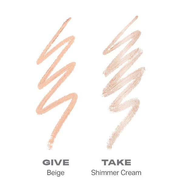 Morphe Bi-Liner Dual-Ended Gel Pencil Give Or Take, imported from the UK