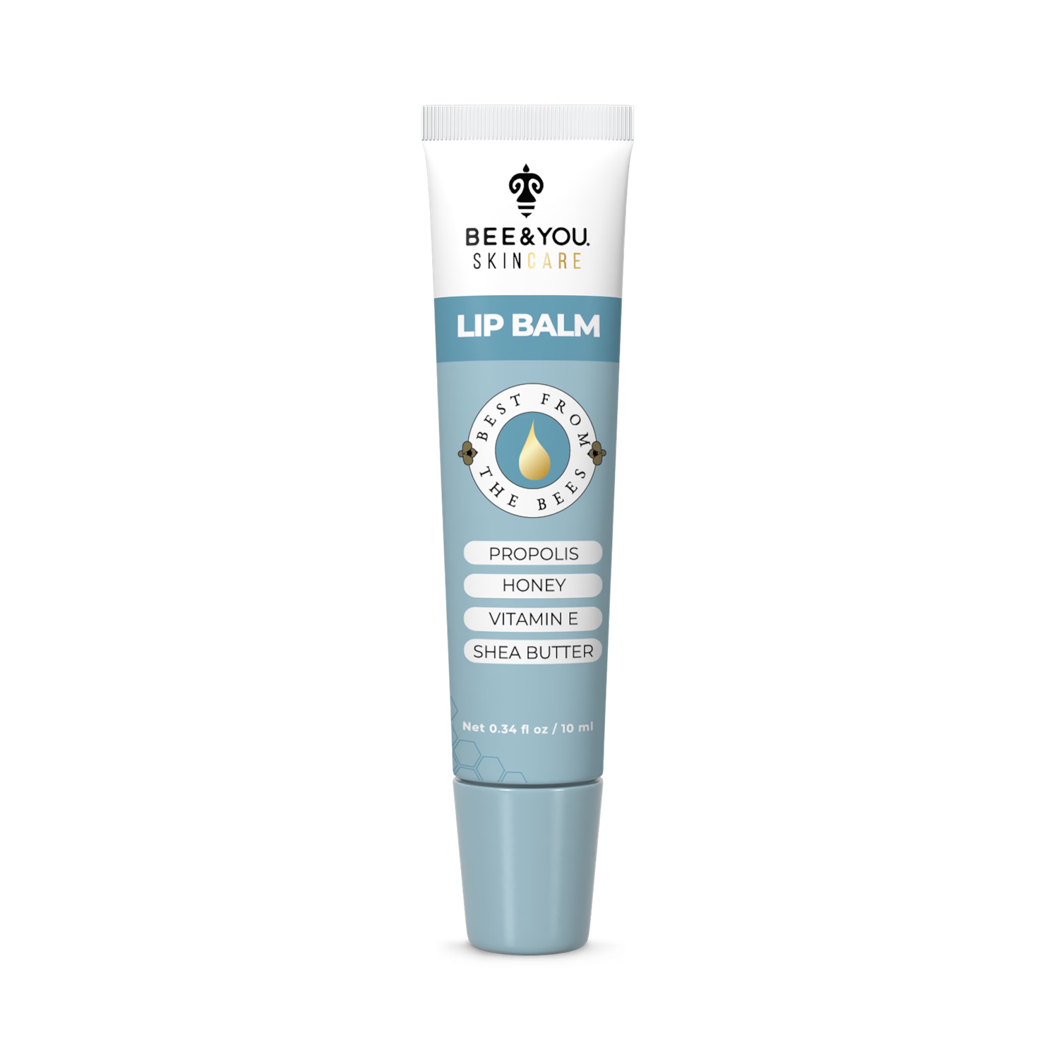Bee&You Propolis Raw Honey Lip Balm 10ml, UK version
