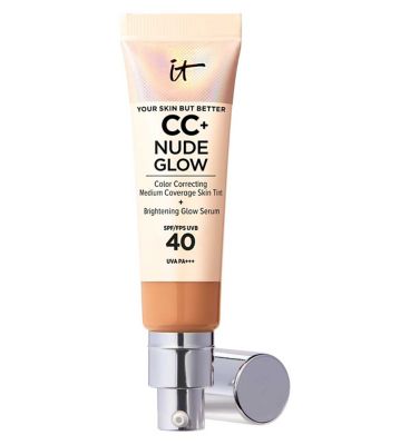 IT Cosmetics Your Skin But Better CC+ Nude Glow GOODS Boots Neutral Tan  