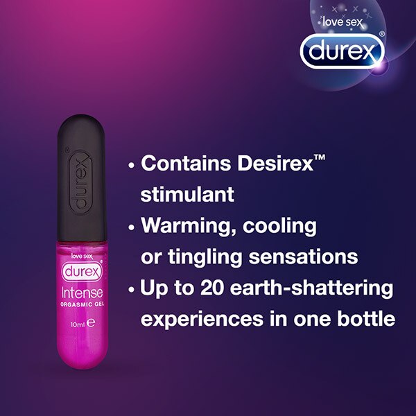 Durex Intense Stimulating Gel Lube Water Based 10ml GOODS Superdrug   