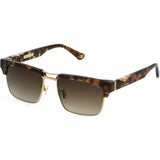 Police SPLP25 brown sunglasses metal frame - British product