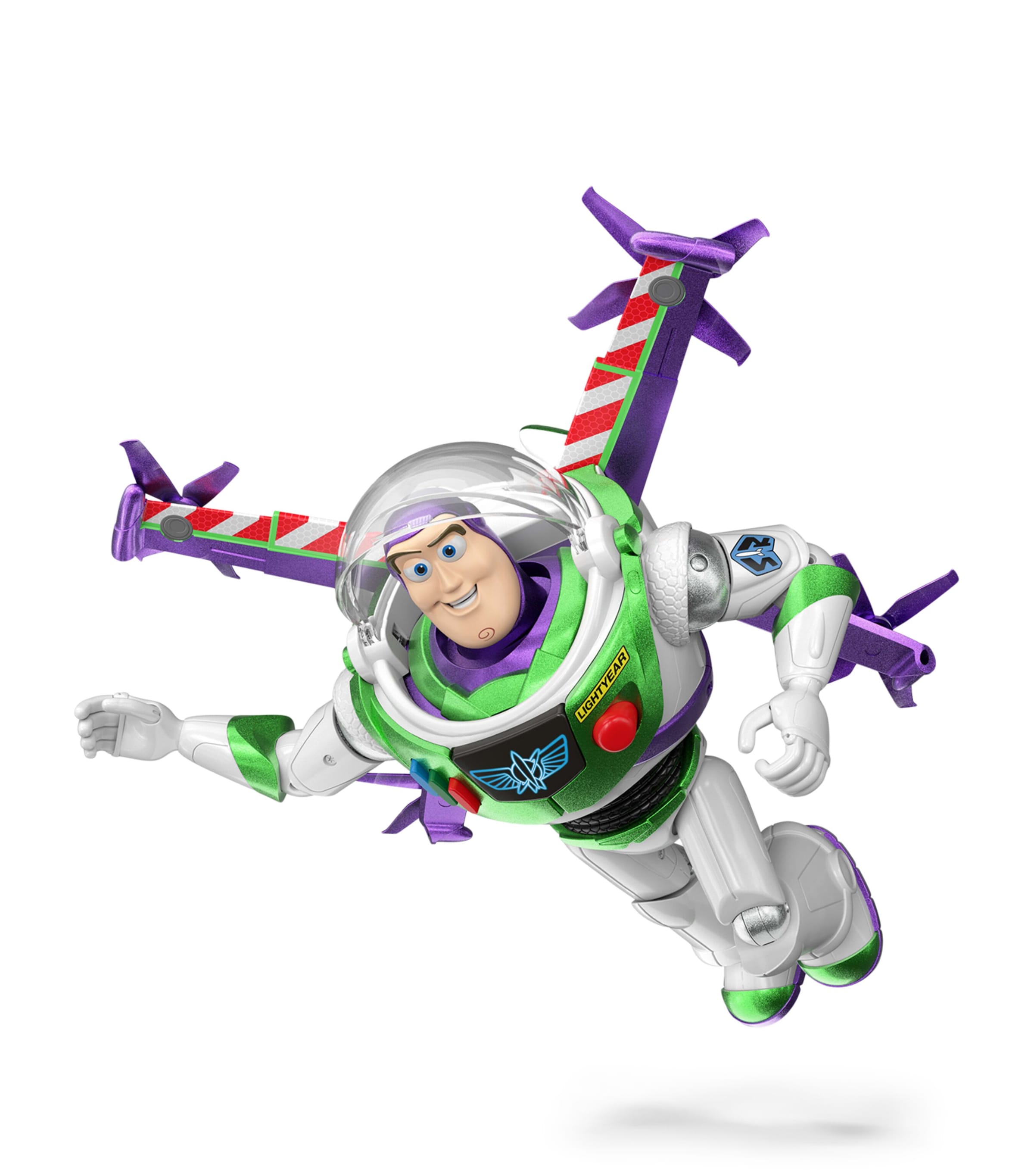 Disney Toy Story Buzz Lightyear RC flying action figure (British brand)
