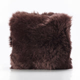 Bowron Double Sided Sheepskin Cushion, 35 x 35cm in 6 Colours