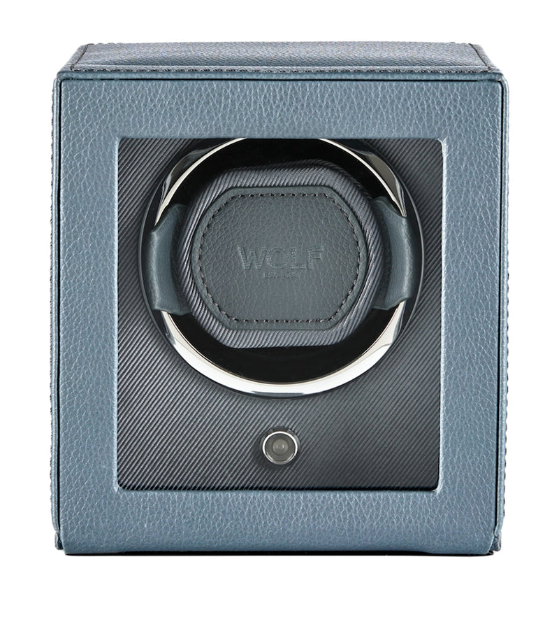 WOLF Cub single watch winder with cover (British brand)