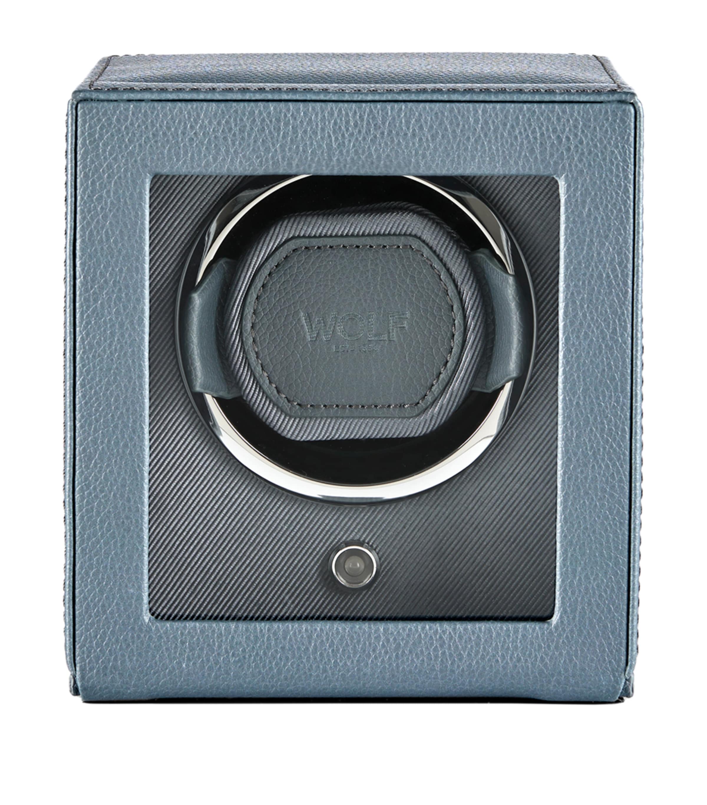 WOLF Cub single watch winder with cover (British brand)
