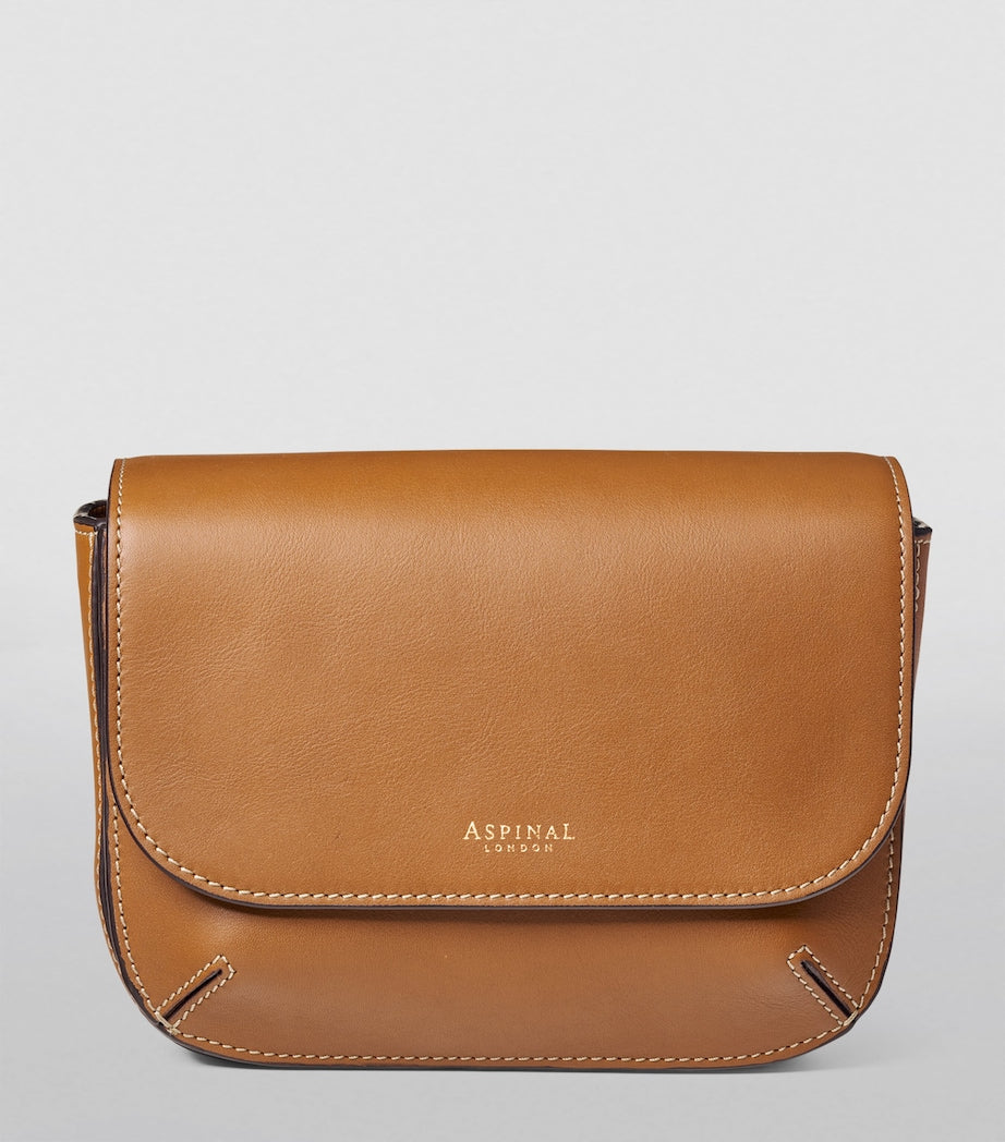 Aspinal of London Ella cross-body bag in leather, imported from the UK
