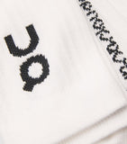 On cotton-blend logo high socks pack of 3 (British brand)