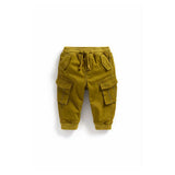 Khaki Cargo Trousers GOODS Boots   